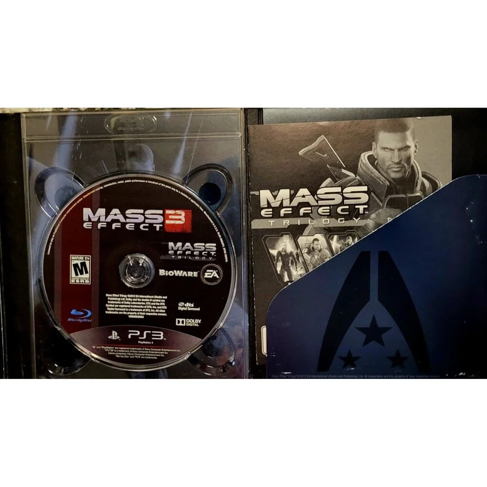 SONY PLAYSTATION 3 PS3: Mass Effect 3 N7 Collector's Edition,NO SLEEVE,FAST SHIP